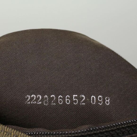 Fendi Pequin Brown Synthetic Shoulder Bag (Pre-Owned) - Picture 6 of 12